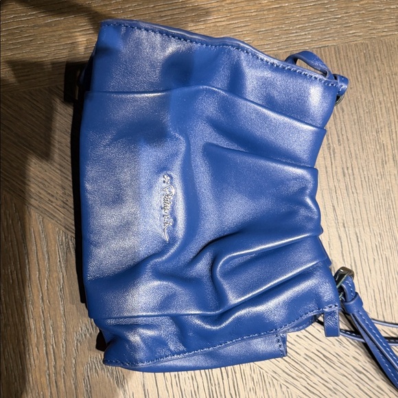 3.1 Phillip Lim Blue Blossom Leather Mini Crossbody - Picture 7 of 10